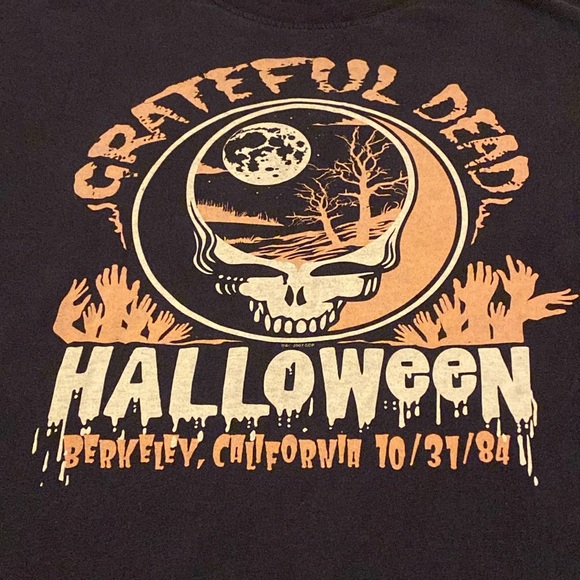 Y2K Liquid Blue Grateful Dead Halloween Berkeley 1984 reprint 20 x 27 - Picture 1 of 6